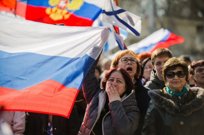 В честь 6-летия Крымской весны - торжественные мероприятия в Симферополе, 16 марта 2020