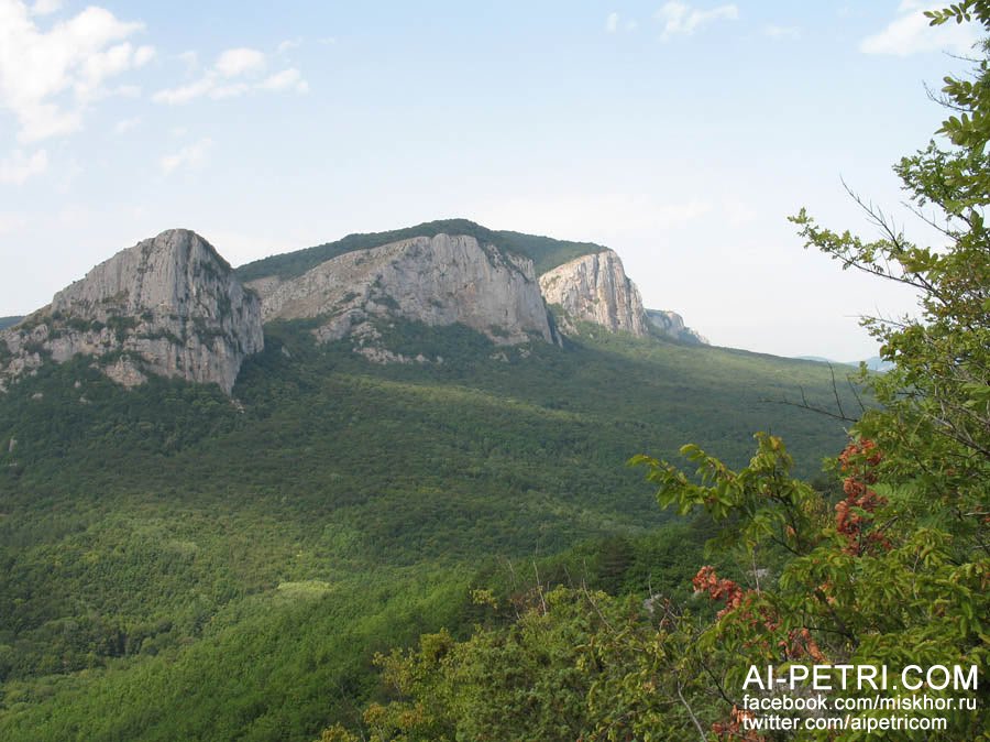 Горы в Крыму фото и названия