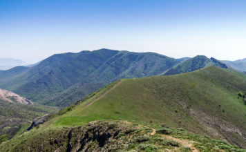 Хребет Орта-Сырт, малозаметный горный хребет в Междуречье, Судак