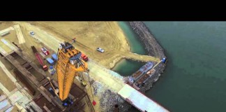 Видео — грандиозное строительство Керченского моста