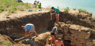 Керчь, раскопки некрополя Кыз-Аул времен Хазарского каганата, V-VIII в.в.