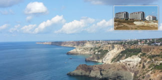 Видовая площадка мыса Фиолент, август 2017