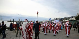 23 декабря 2017, восьмой Мороз-Парад в Ялте