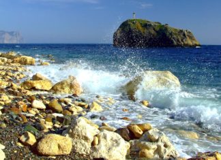 Яшмовый пляж мыс Фиолент Яшмовый пляж, мыс Фиолент, Крым