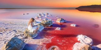 Кояшское розовое озеро — самый увлекательный турмаршрут в Крыму, по отзывам Кояшское розовое озеро в Крыму, турмаршрут