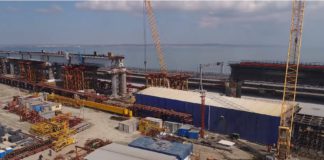 Крымский ЖД-мост — осталась последняя надвижка (пролет моста)!