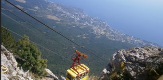 Заработала канатка на Ай-Петри, цены и информация о канатке из Мисхора