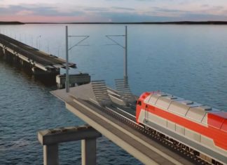 Первые поезда по Крымскому мосту — в Москву и Санкт-Петербург, декабрь 2019