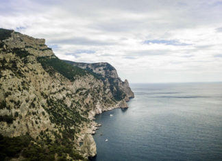 Мыс Айя с высоты птичьего полета, сентябрь 2019