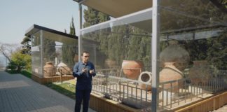 «Пифосарий» в «Херсонесе Таврическом», видеоэкскурсия Павильон "Пифосарий" в музее "Херсонес Таврический", видеоэкскурсия