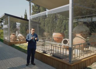 «Пифосарий» в «Херсонесе Таврическом», видеоэкскурсия Павильон "Пифосарий" в музее "Херсонес Таврический", видеоэкскурсия