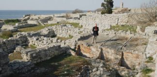 «Дом винодела» в Херсонесе Таврическом, видеоэкскурсия сотрудников музея "Дом винодела" в Херсонесе Таврическом, видеоэкскурсия сотрудников музея