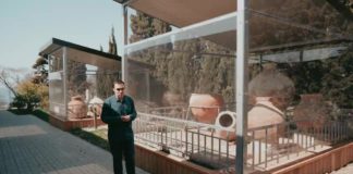 В Херсонесе Таврическом павильон Пифосарий, видеорассказ В Херсонесе Таврическом павильон Пифосарий, видеорассказ