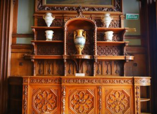 Буфеты Парадной столовой Воронцовского дворца, буфет «В Боге надежда моя», история и факты Буфеты в Парадной Столовой Воронцовского дворца