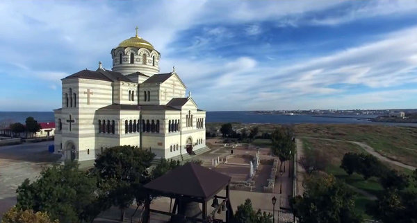 Крым, Херсонес Таврический, кафедральный собор Святого равноапостольного великого князя Владимира