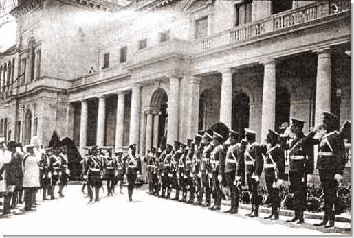Николай II в Ливадийском дворце 1914 год, старое фото