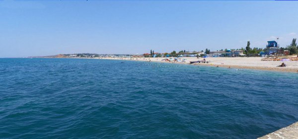 Пляжи Любимовки - дикий отдых в Крыму