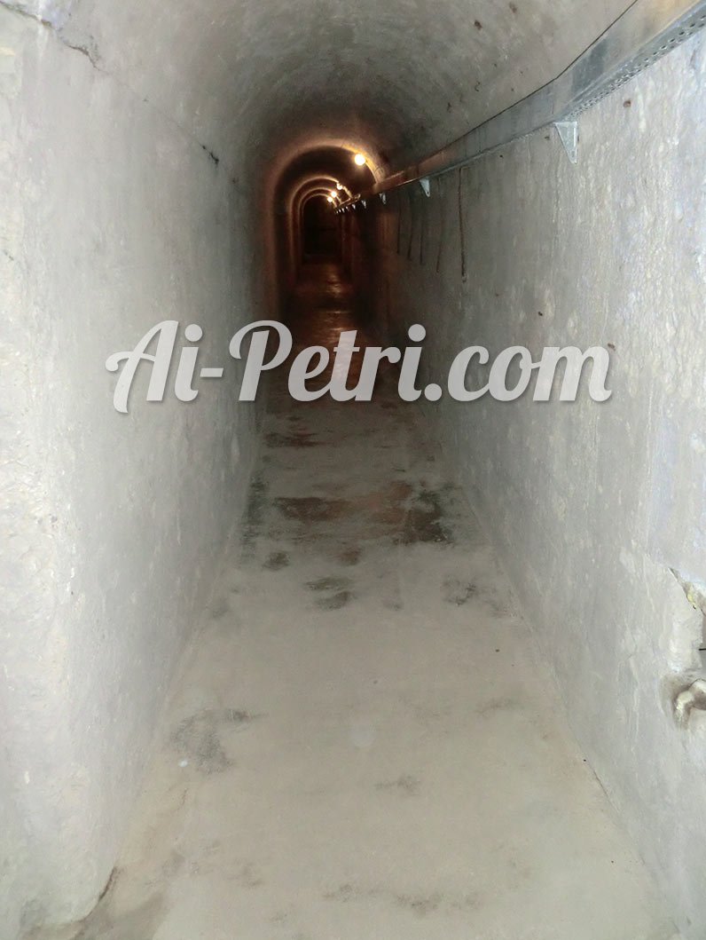 35-я береговая батарея Глубокие подземные туннели-переходы