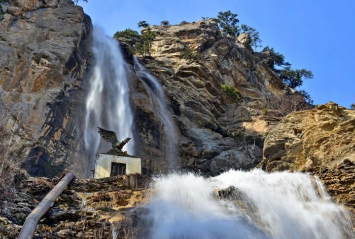 Водопад Учан-Су, Летящая вода, Ялта