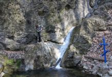 Водопад Трех Святителей и три целебных источника Топловского монастыря, Белогорье Целебный водопад Трех Святителей, Белогорск