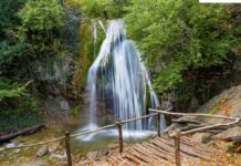 Водопад Джур-Джур, самый полноводный водопад в Крыму Водопад Джур-Джур, самый полноводный водопад в Крыму