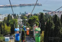 Канатная дорога Ялта-Горка (холм Дарсан), Ялта, видео 2022 + много фото Канатная дорога Ялта-Горка