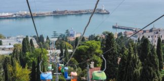 Канатная дорога Ялта-Горка (холм Дарсан), Ялта, видео 2022 + много фото Канатная дорога Ялта-Горка