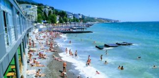 Массандровский пляж, самый большой оборудованный пляж Ялты и Крыма Массандровский пляж, самый большой оборудованный пляж Ялты и Крыма