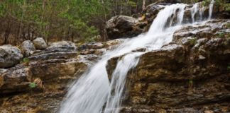 Водопады Яузлар на реке Яузлар, Ялта Водопады Яузлар на реке Яузлар, Ялта