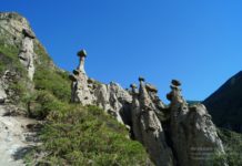 Каменные грибы в долине реки Сотера, Алушта Каменные грибы в долине реки Сотера, Алушта