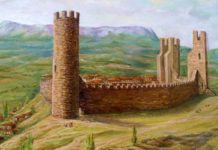 Крепость Алустон, памятник архитектуры в Алуште Крепость Алустон