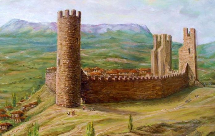 Крепость Алустон, памятник архитектуры в Алуште Крепость Алустон