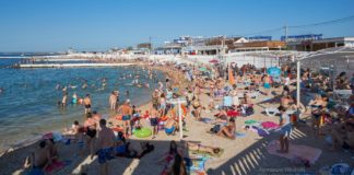 Пляж Парк Победы, лучший пляж Севастополя Пляж Парк Победы, лучший пляж Севастополя