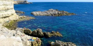 Пляж Голубая Бухта, дикие пляжи Севастополя Пляж Голубая Бухта, дикие пляжи Севастополя