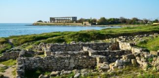 Античное городище Калос Лимен (Прекрасная Гавань), пгт.Черноморское Античное городище Калос Лимен