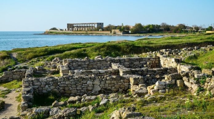 Античное городище Калос Лимен (Прекрасная Гавань), пгт.Черноморское Античное городище Калос Лимен