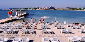 Пляж и бухта Омега в Севастополе Пляж и бухта Омега в Севастополе