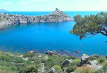 Цветные бухты Нового света — бухты Голубая, Синяя, Зеленая, где находятся Голубая бухта и Царский пляж Новый Свет