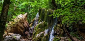 Обрушился водопад «Серебряные струи», январь 2016 Обрушился водопад «Серебряные струи», январь 2016