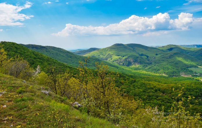 Перевал Бечку (Кабаний), Бельбекская и Байдарская долины Перевал Бечку (Кабаний), Бельбекская и Байдарская долины