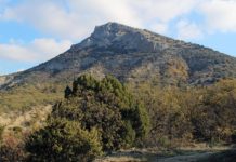 Гора Ай-Георгий (Манджил-Кая), высшая точка хребта Токлук, г.Судак Гора Ай-Георгий (Манджил-Кая), высшая точка хребта Токлук, г.Судак