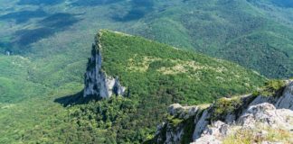 Гора Седам-Кая (Орлиный Залет, 1026м), Соколиное Гора Седам-Кая (Орлиный Залет, 1026м), Соколиное