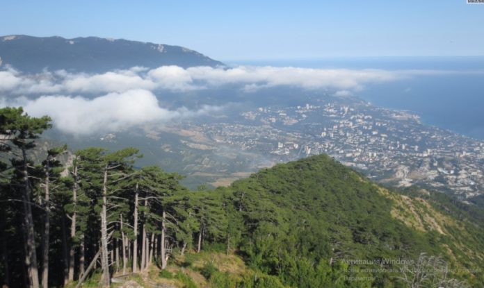 Хребет Иограф, Ялтинская яйла Хребет Иограф, Ялтинская яйла