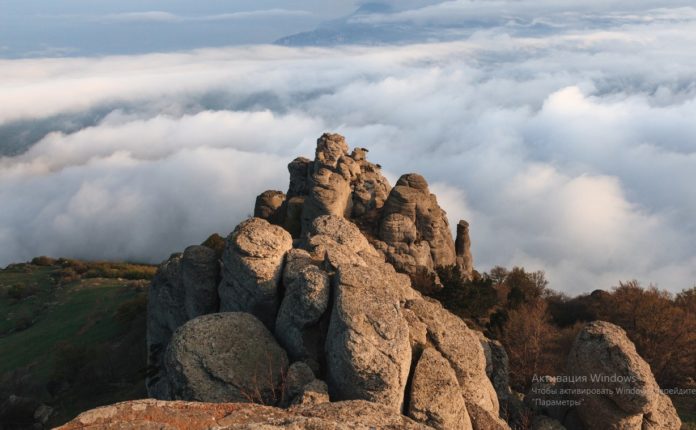 Скалы Чомачай и Аленга, Южная Демерджи, Алушта Скалы Чомачай и Аленга, Южная Демерджи, Алушта