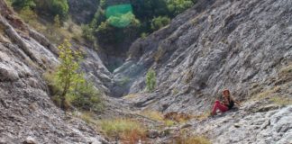 Каньон БайСу (Караби-яйла), речка Бай-Су, Белогорье Каньон БайСу (Караби-яйла), речка Бай-Су, Белогорье