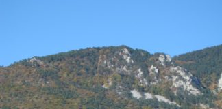 Гора Караул-Кая (1134м, Орлиный Залёт) на плато Бойка Гора Караул-Кая плато Бойка