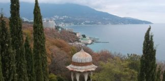 «Турецкая беседка» в Ливадии, Старом Ливадийском дворце, творение архитектора Монигетти