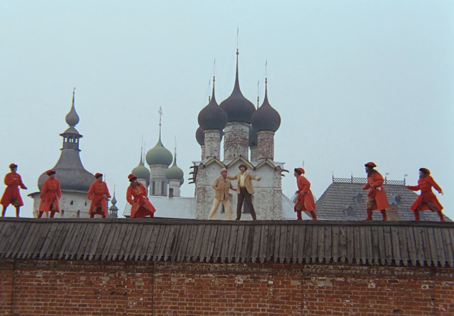 Главные события фильма проходили в Палатах   царя Ивана Грозного
