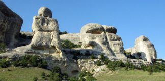 Каменные сфинксы Чурук-Су в долине реки Чурук-Су в Бахчисарае, история необычного памятника природы Каменные сфинксы Чурук-Су в долине реки Чурук-Су в Бахчисарае, история необычного памятника природы