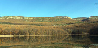 Озеро Муловское и река Кобалар-Су: водные артерии Байдарской долины Муловское-озеро,-село-Передовое